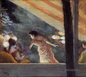 Edgar Degas Werke - im Café des Ambassadeurs 1885 Edgar Degas